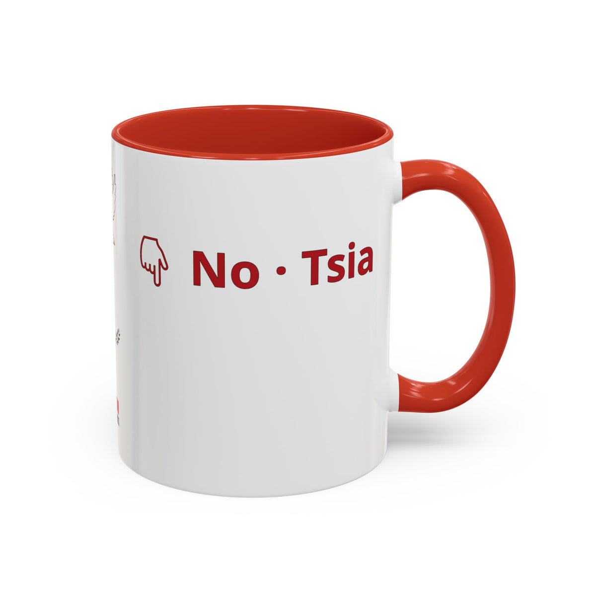 "Yes and No" Mug · English Malagasy