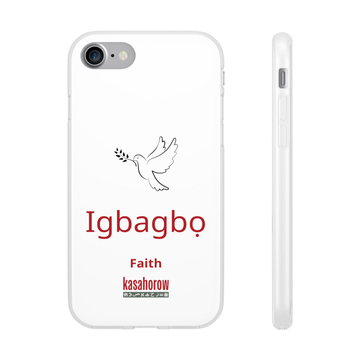 "Faith" Phone Case · English Yoruba