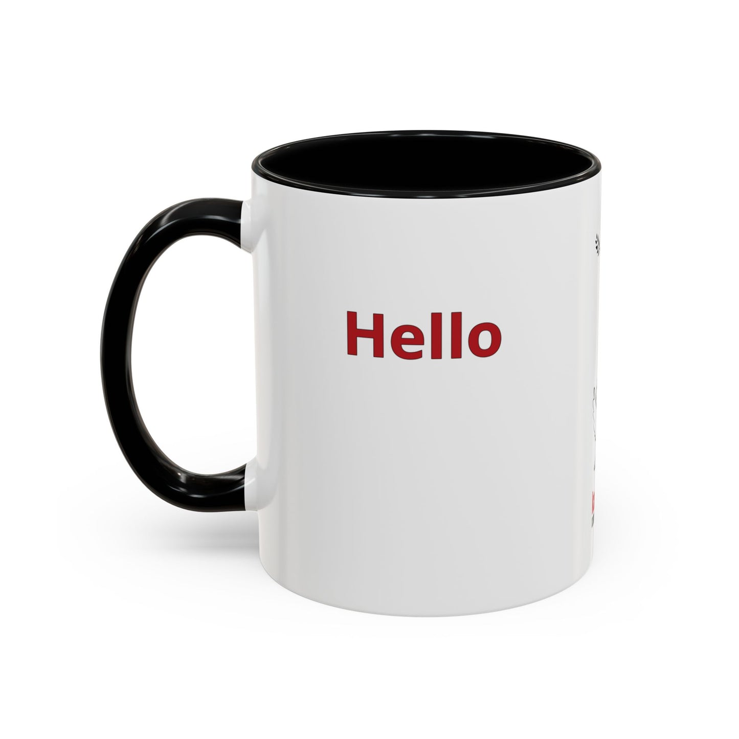 "Hello" Mug / English - Twi
