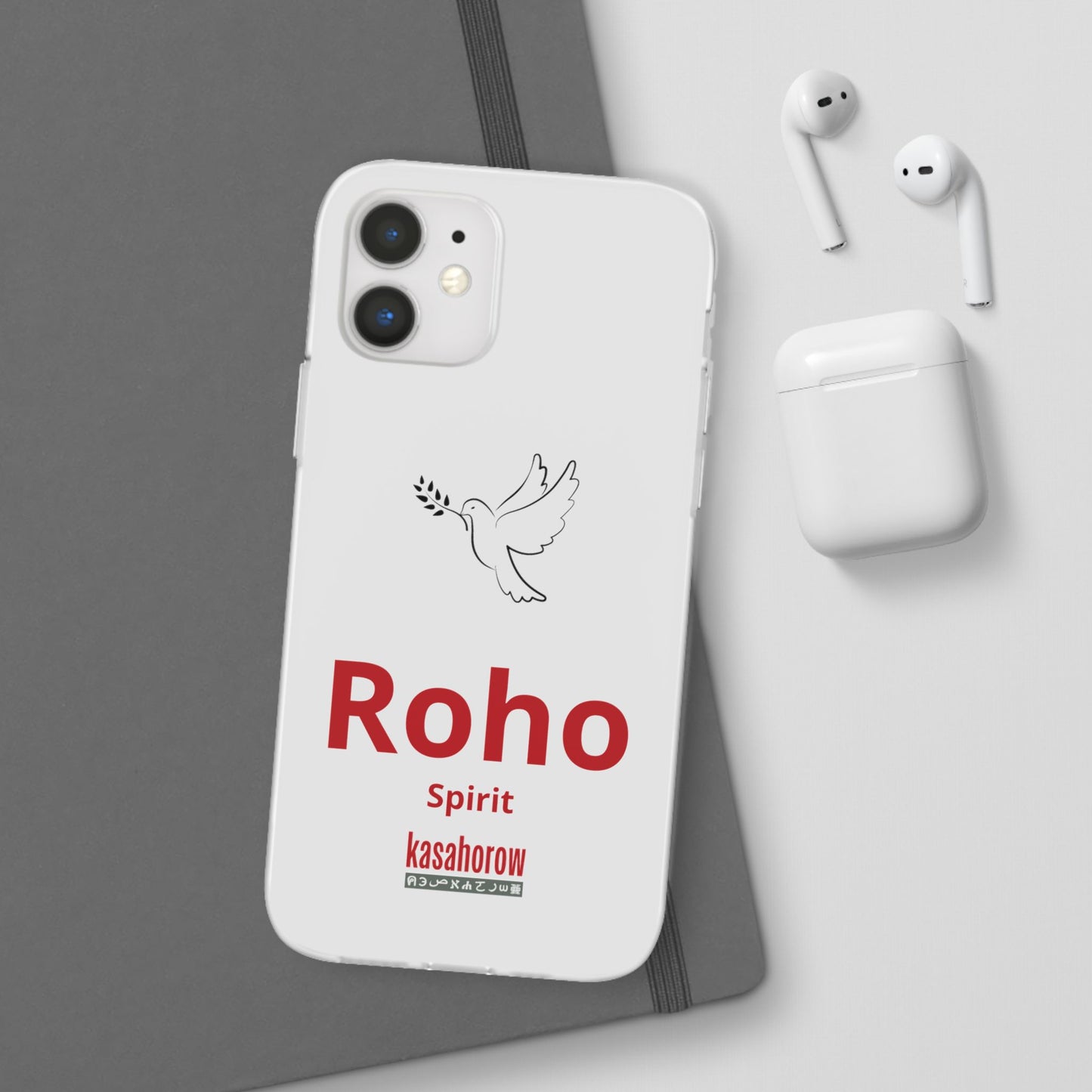 "Spirit" Phone Case · English Swahili