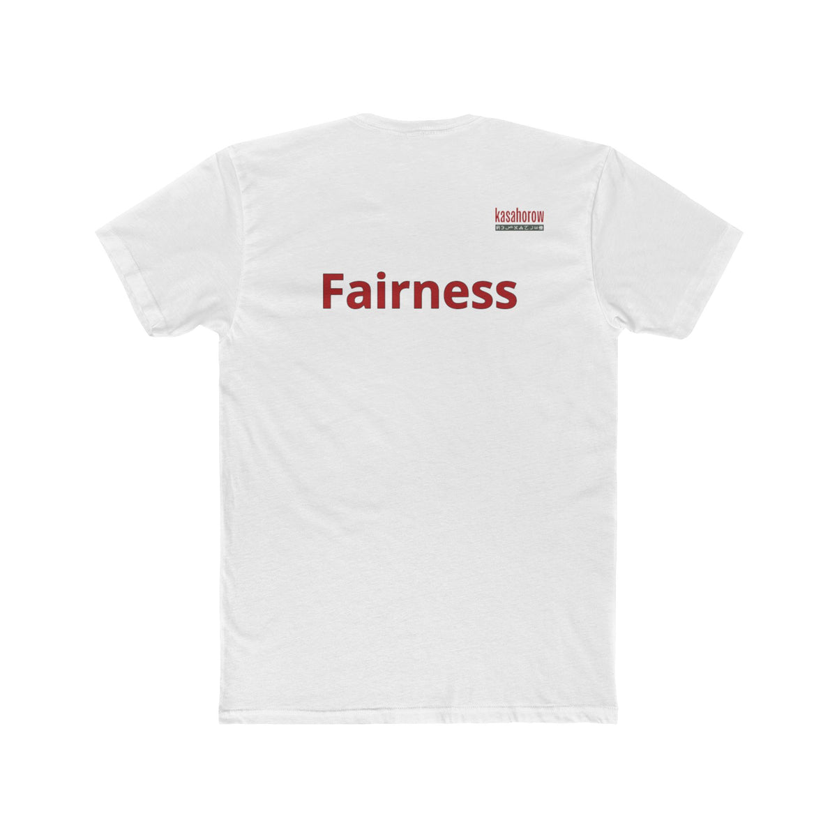 "Fairness" T-shirt / English - Hausa