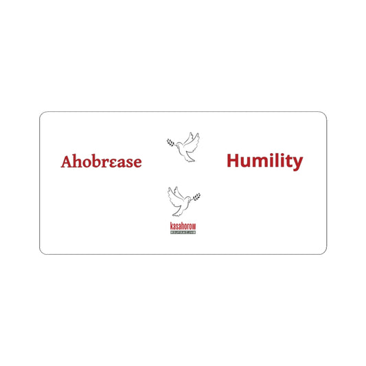 "Humility" Sticker · English Akan