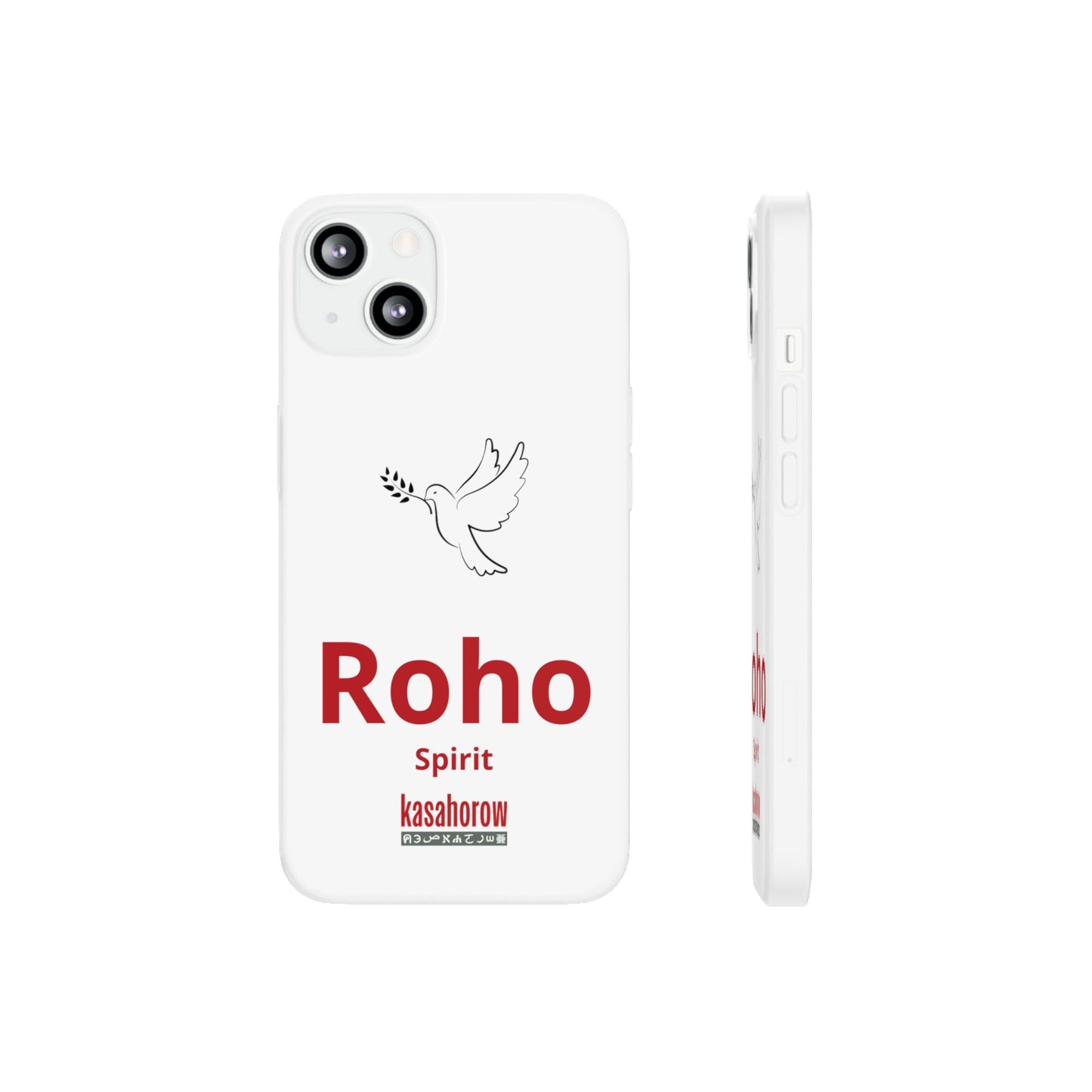 "Spirit" Phone Case · English Swahili