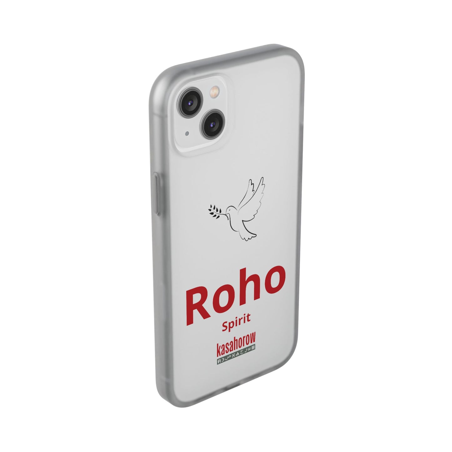 "Spirit" Phone Case · English Swahili