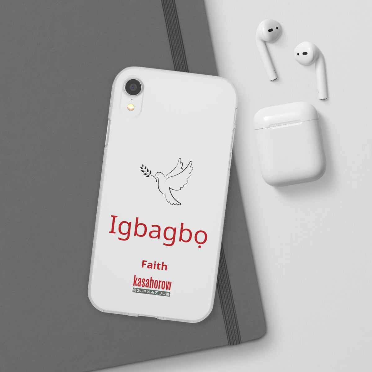 "Faith" Phone Case · English Yoruba