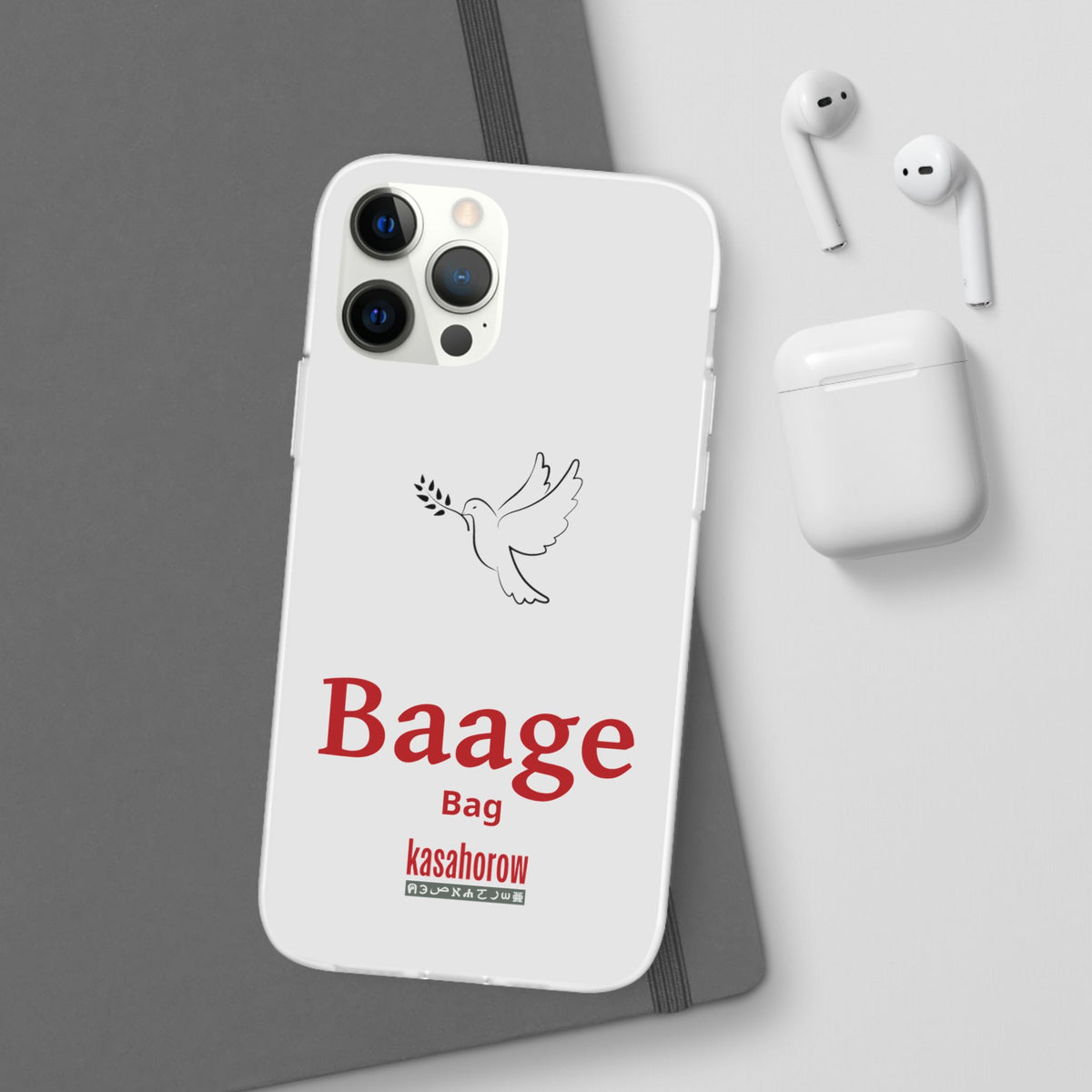 "Bag" Phone Case · English Akuapem