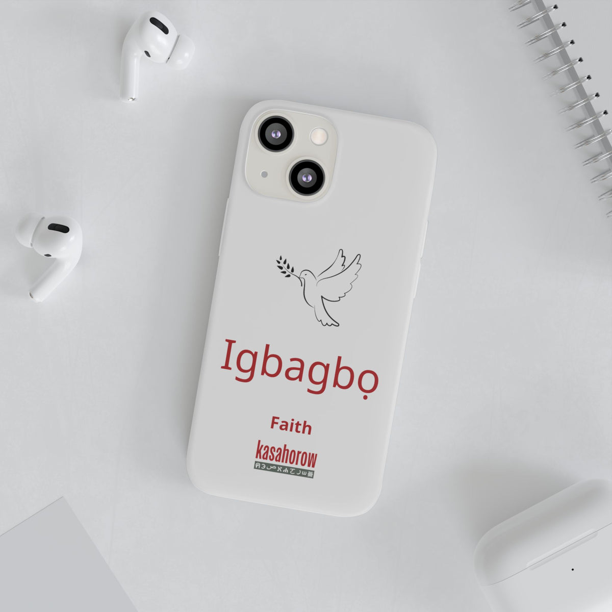 "Faith" Phone Case · English Yoruba