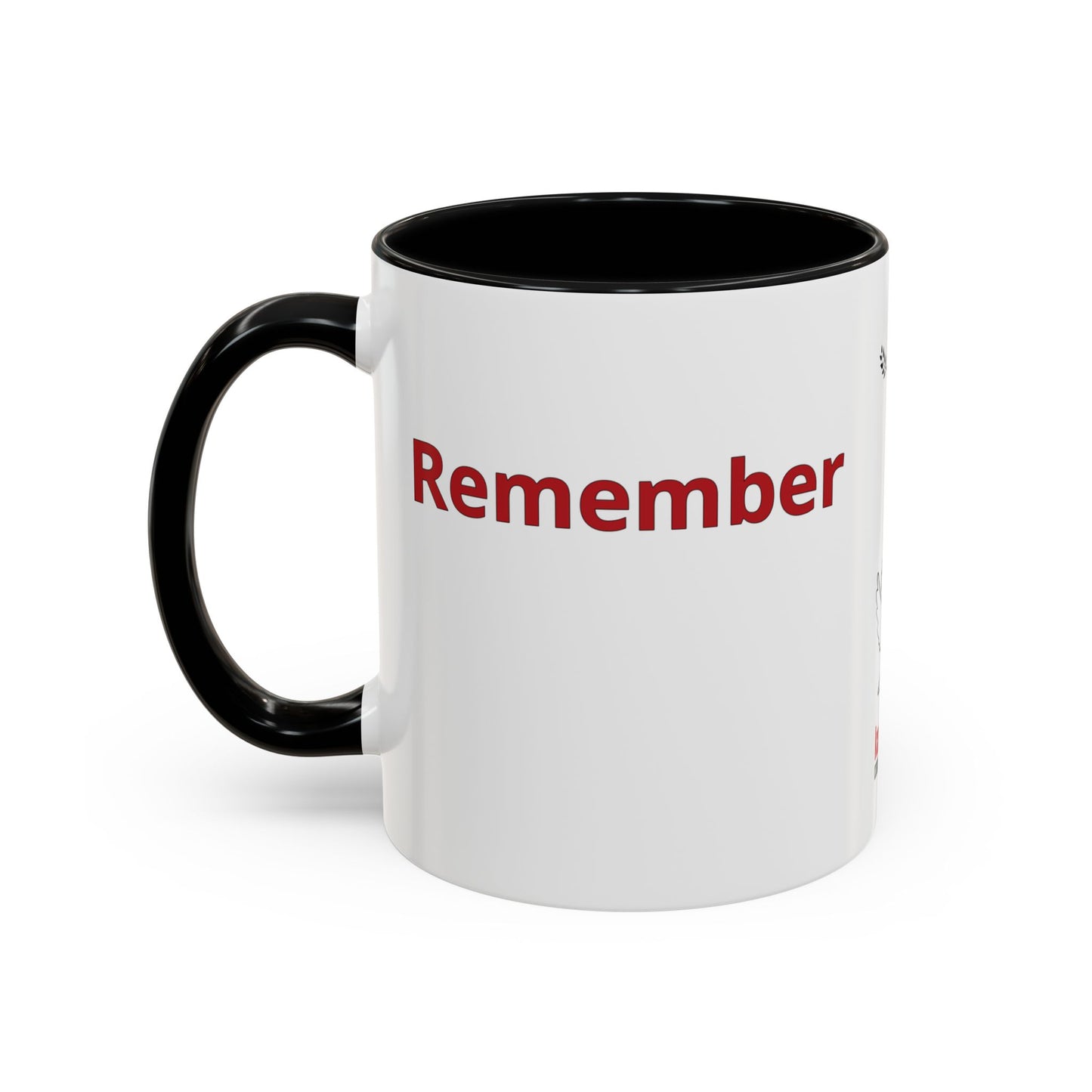 "Remember" Mug · English Fante