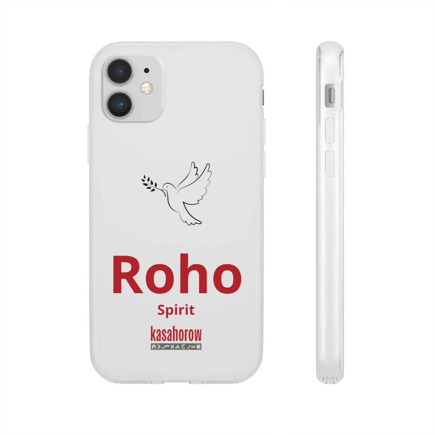 "Spirit" Phone Case · English Swahili