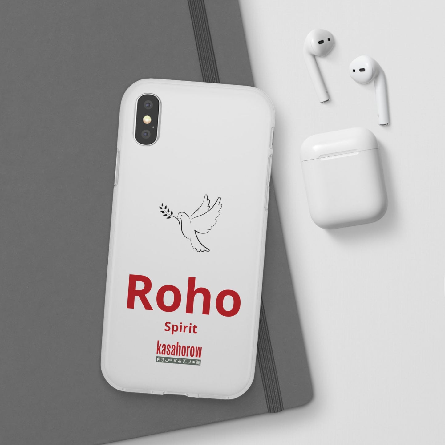"Spirit" Phone Case · English Swahili