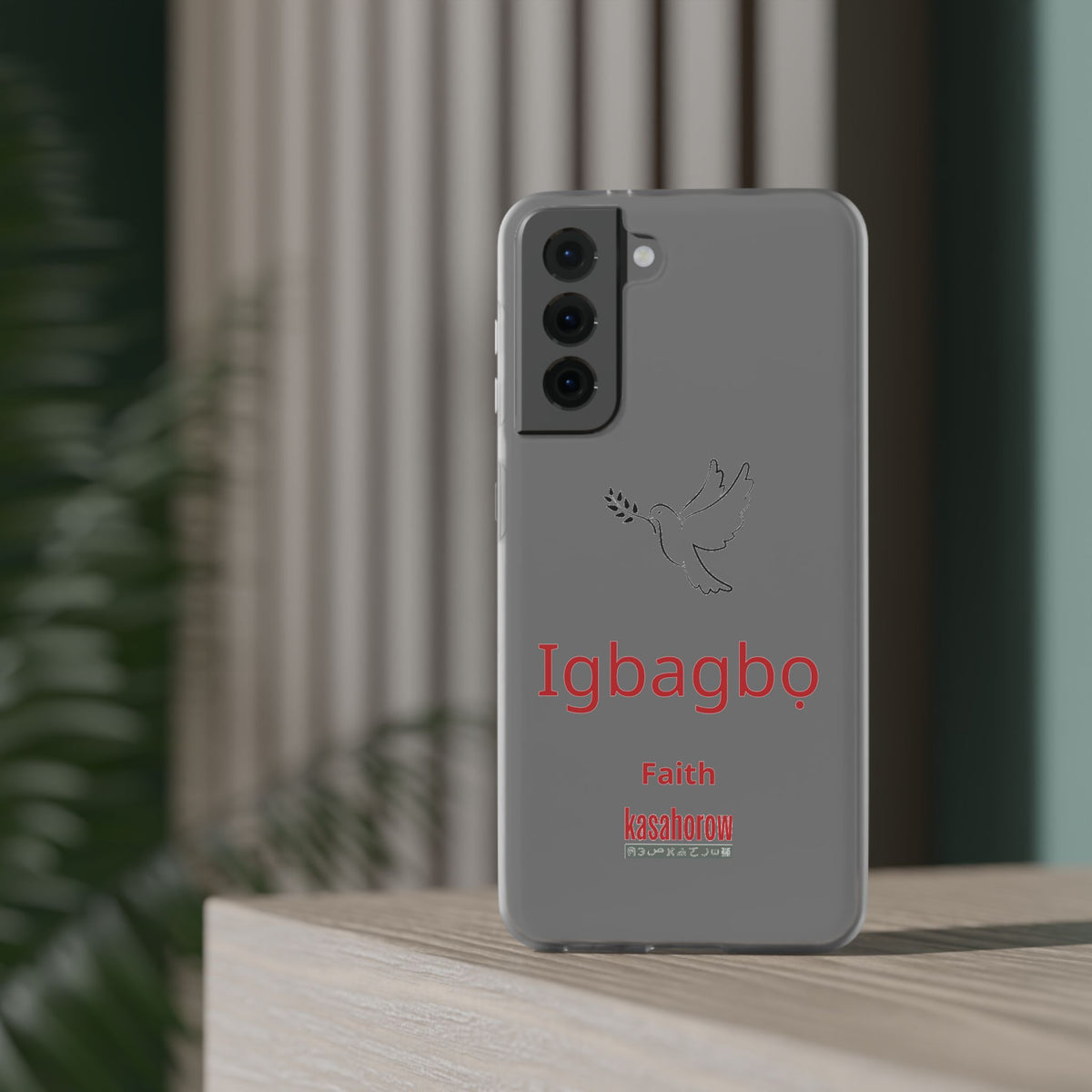 "Faith" Phone Case · English Yoruba