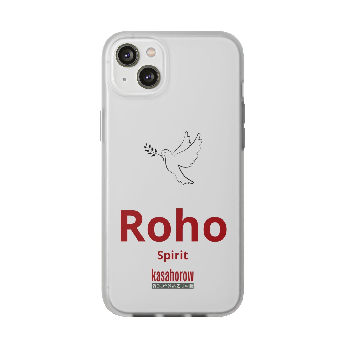 "Spirit" Phone Case · English Swahili