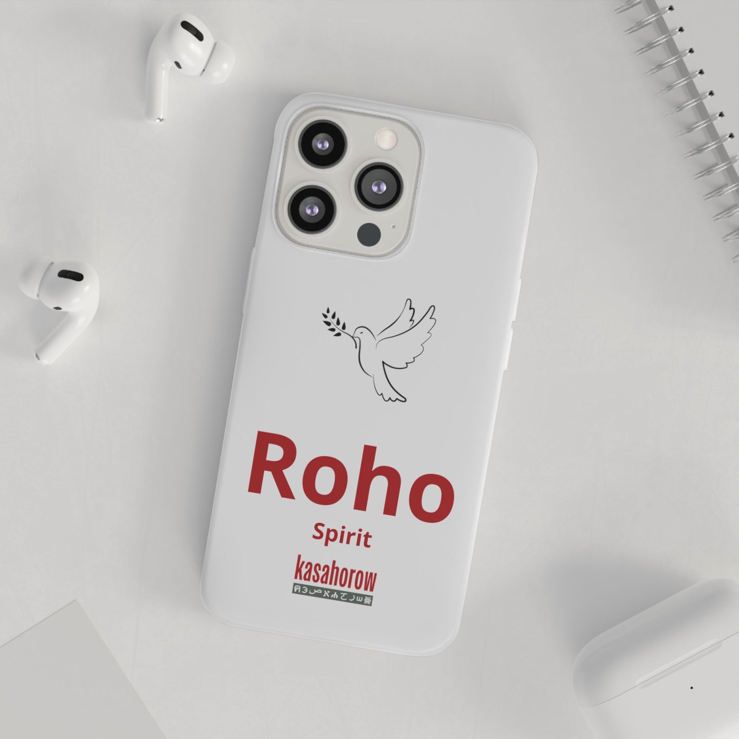 "Spirit" Phone Case · English Swahili