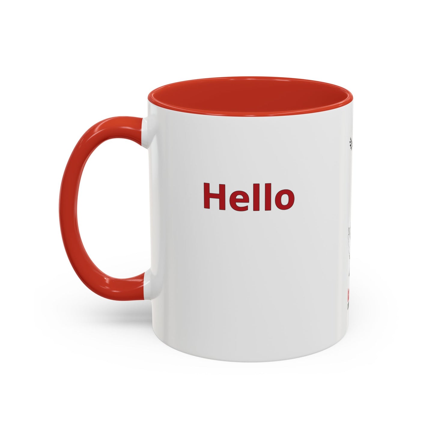"Hello" Mug · English Twi