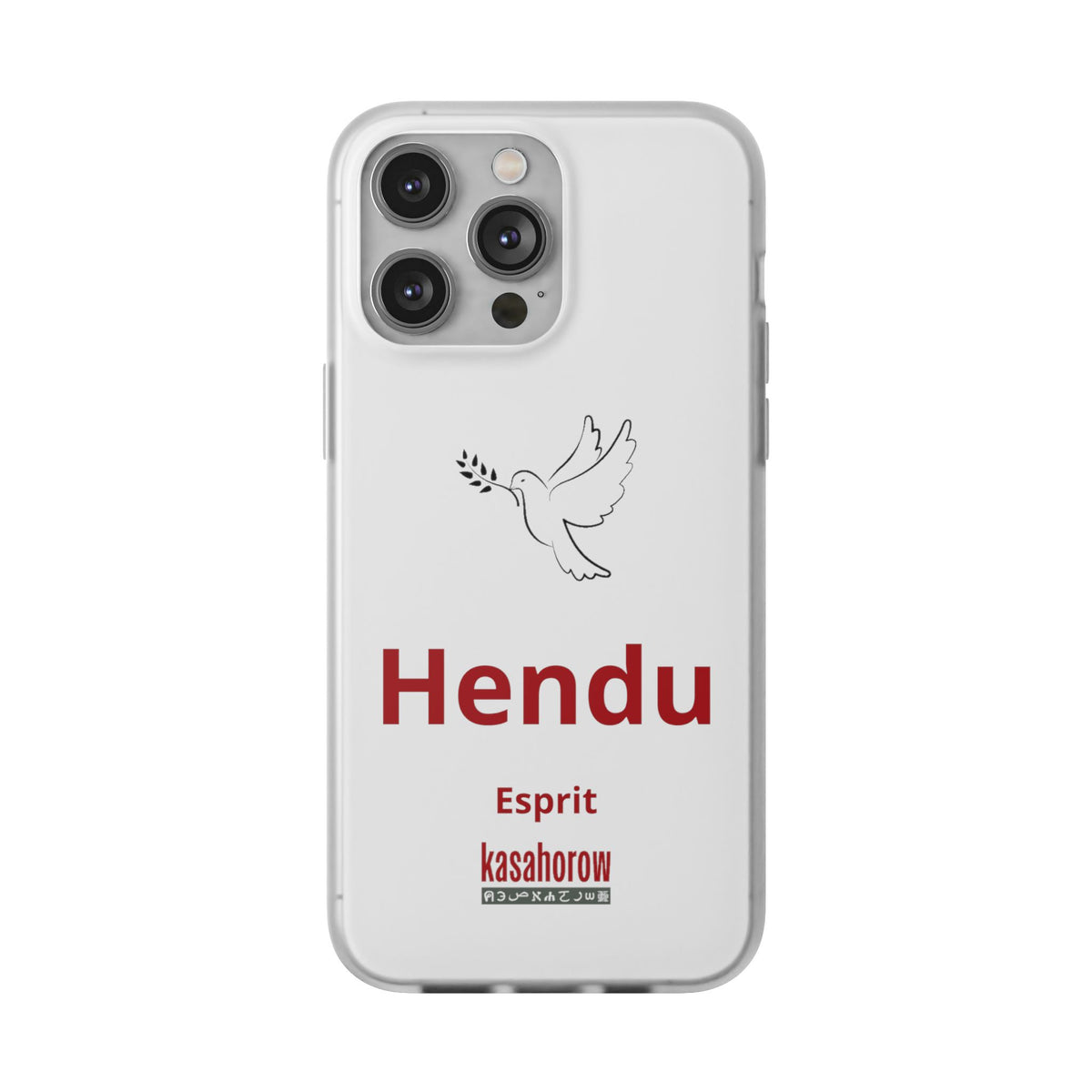 "Esprit" Phone Case · Français Peul