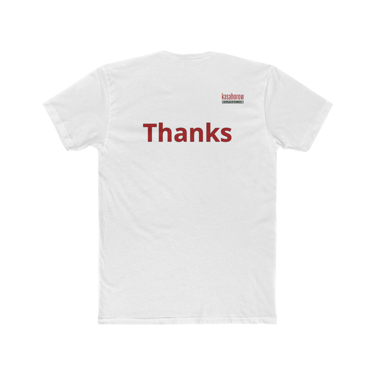 "Thanks" T-shirt / English - Luwo