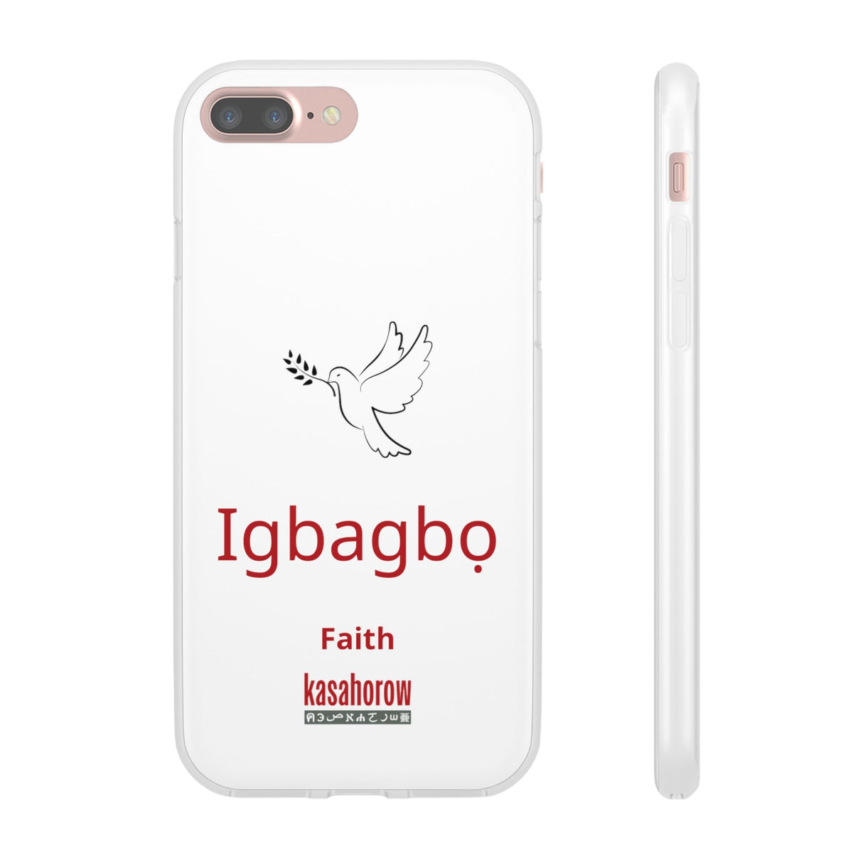 "Faith" Phone Case · English Yoruba