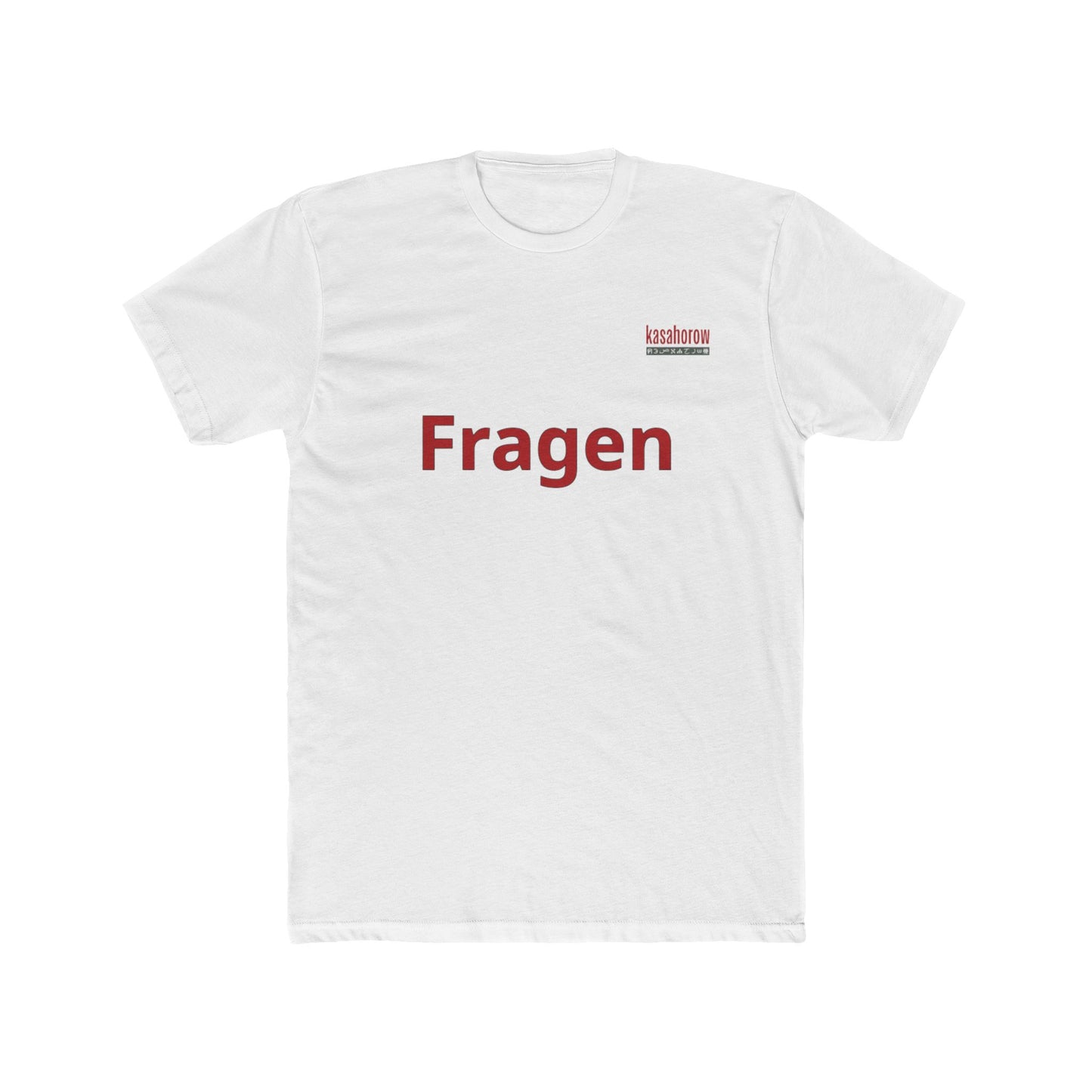 "Ask" T-shirt / English - German