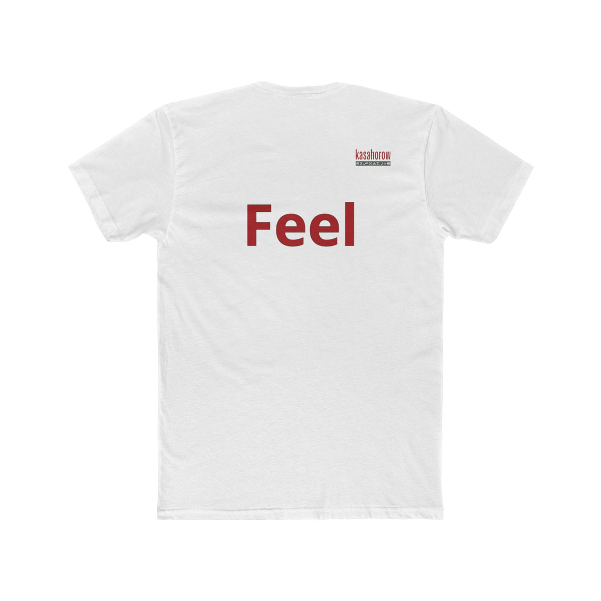 "Feel" T-shirt / English - Chewa