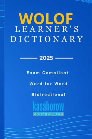 Wolof Learner's Dictionary Memorize 1000 words in Wolof