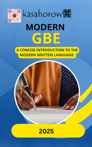 Modern Gbe A concise introduction to the Anlo and Ewe language